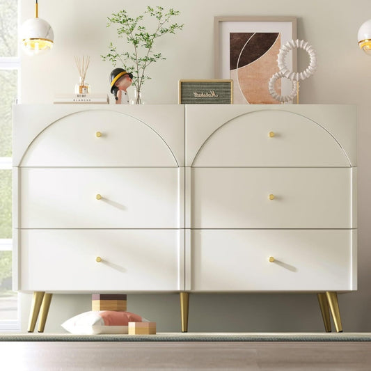 Commode gris clair en metal