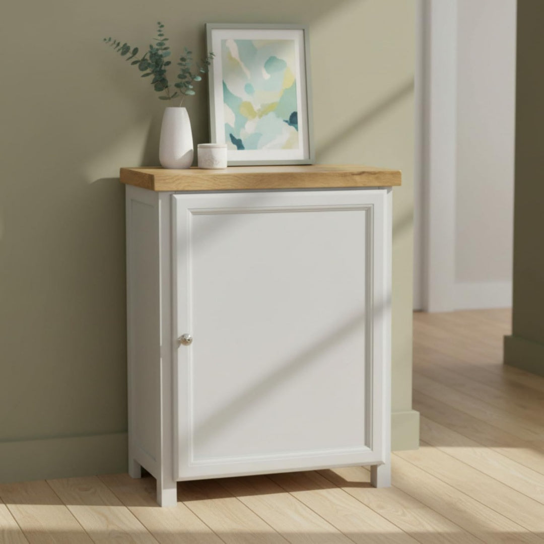 Armoire 35 cm de large en bois gris