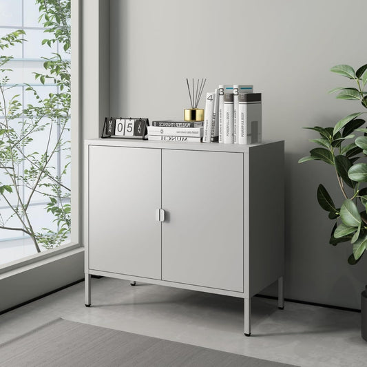 Placard gris 80 cm, de rangement malin