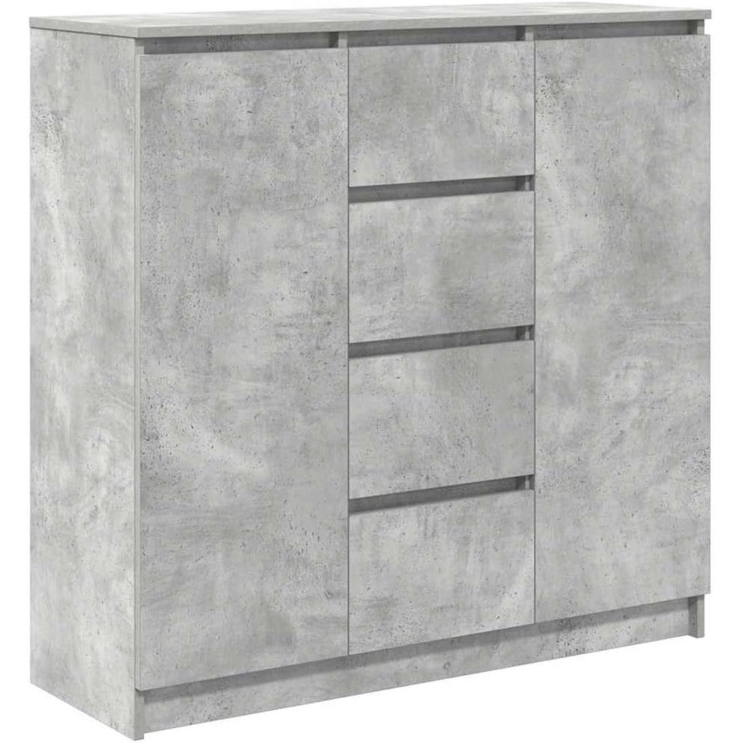 Buffet gris 100 cm, de bon rapport qualite-prix