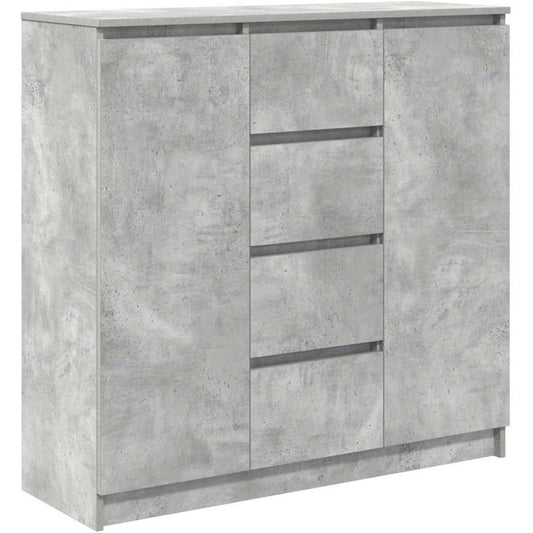 Buffet gris 100 cm, de bon rapport qualite-prix