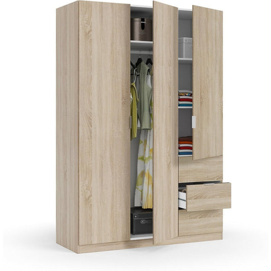 Petite armoire en chene et panneau de particules