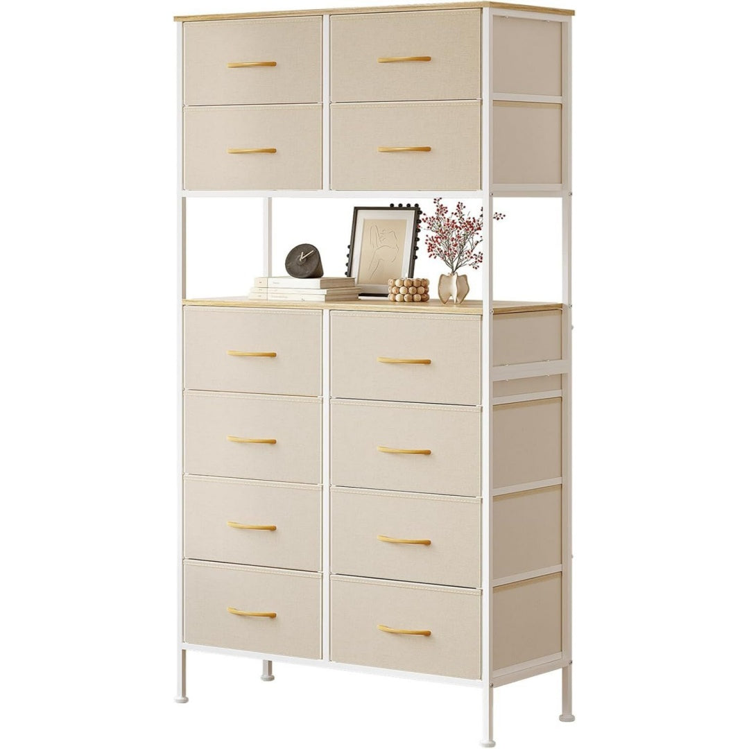Elegante commode avec 12 tiroirs