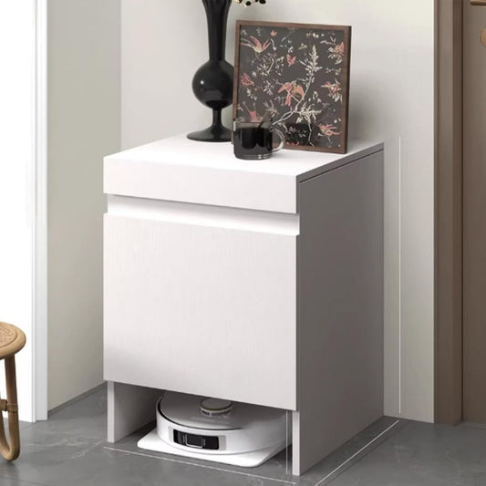 Meuble de rangement gris - assemblage facile