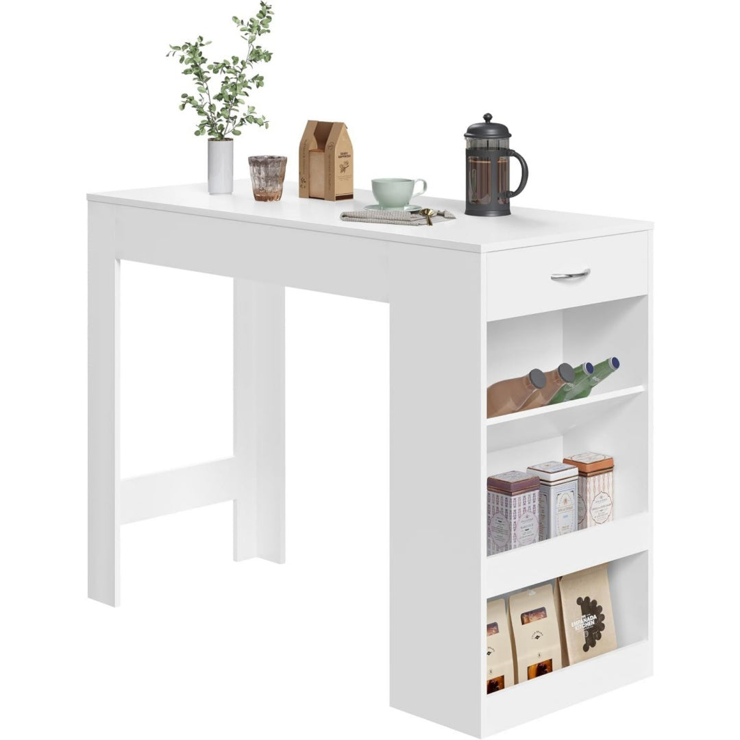 Esprit rustique table a manger gris clair en bois