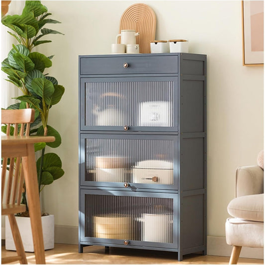 Modele, bahut beige en bois 1 tiroir